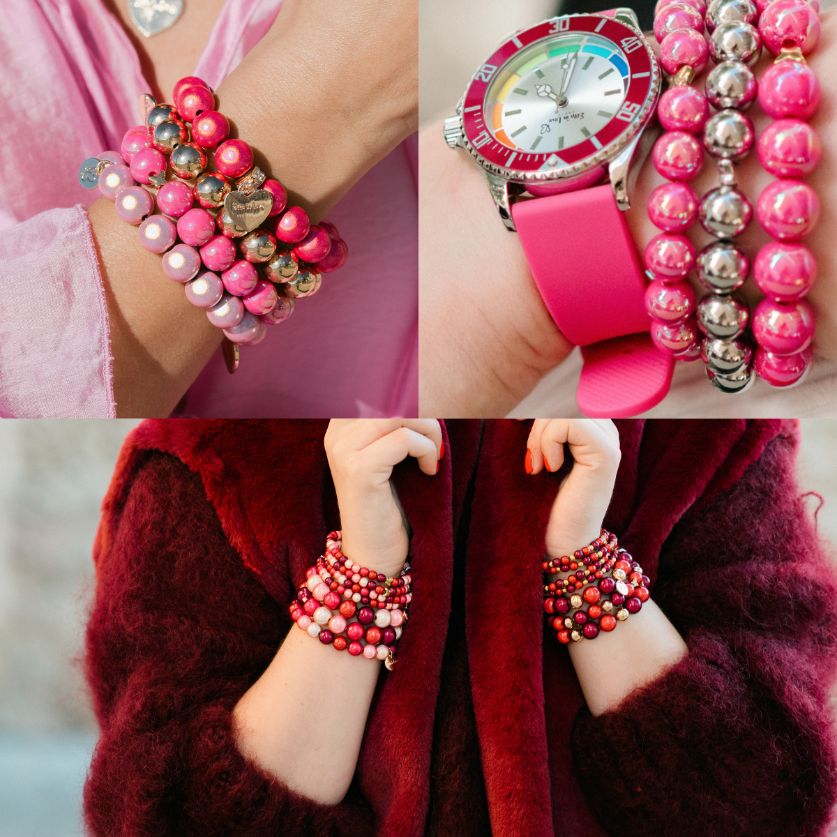 Rosa & Burgundy