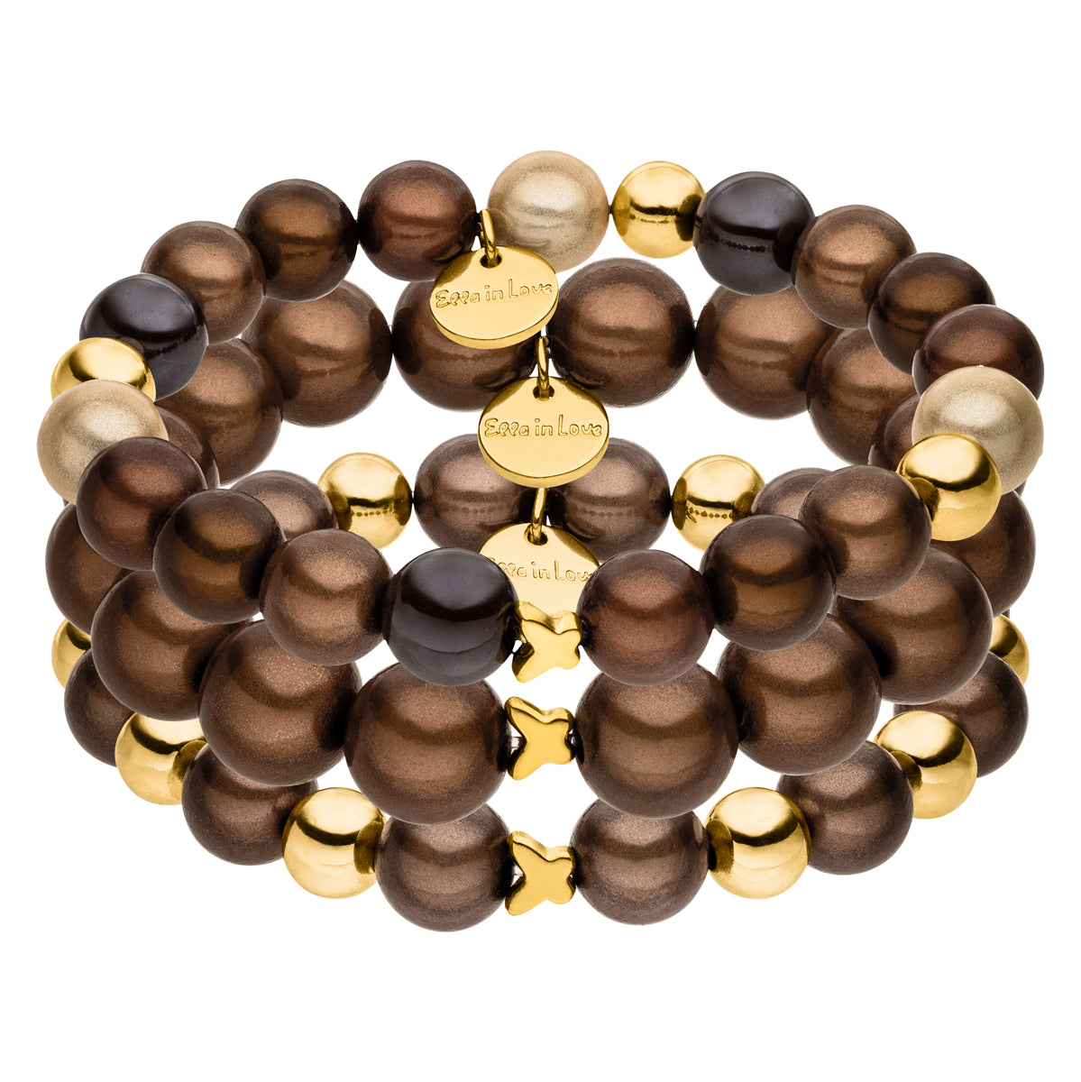 Armband Set Mocca Mousse Deluxe