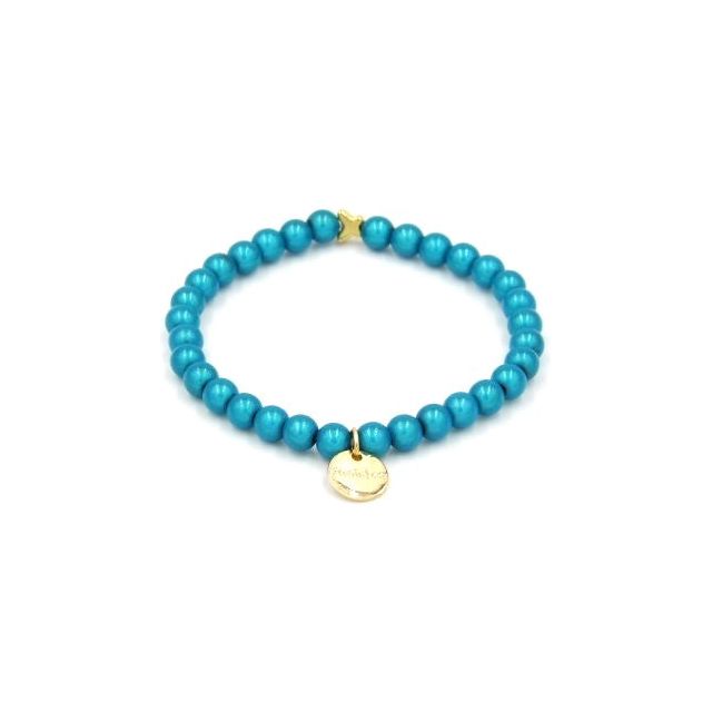 Perlenarmband Türkis – Mini