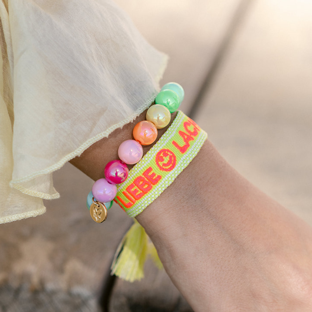 Überraschungs-Paket – 5 Stoffarmbänder