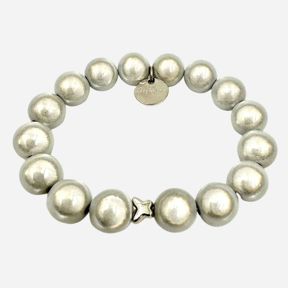Perlenarmband for Kids White Night