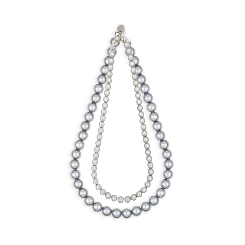 Special Aktion: Sanfter Kuss Ketten Set Taupe Weiß