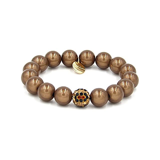 Perlenarmband Choco LEO Single