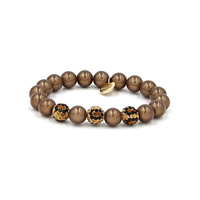 Perlenarmband Choco LEO Triple