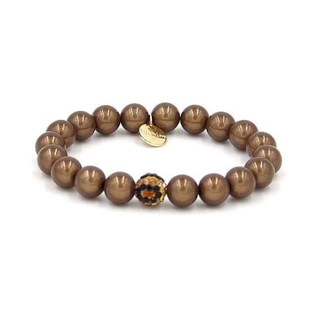 Perlenarmband Choco LEO Single