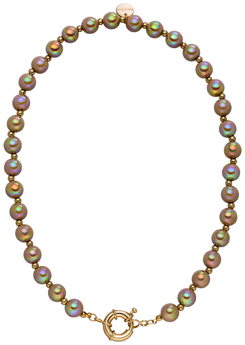 Perlenkette toffe glow