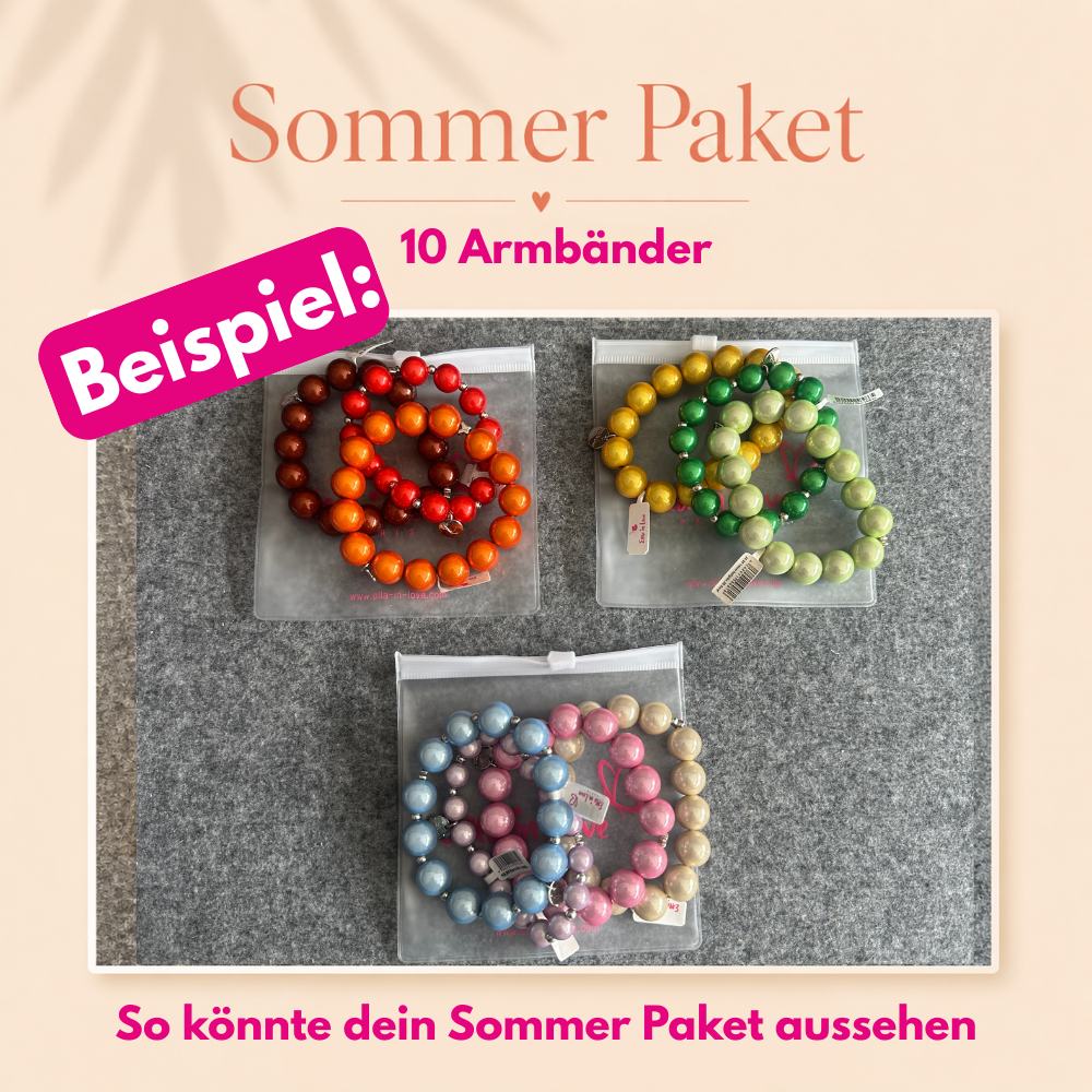Sommer Paket – 10 Armbänder | Mid Season Sale