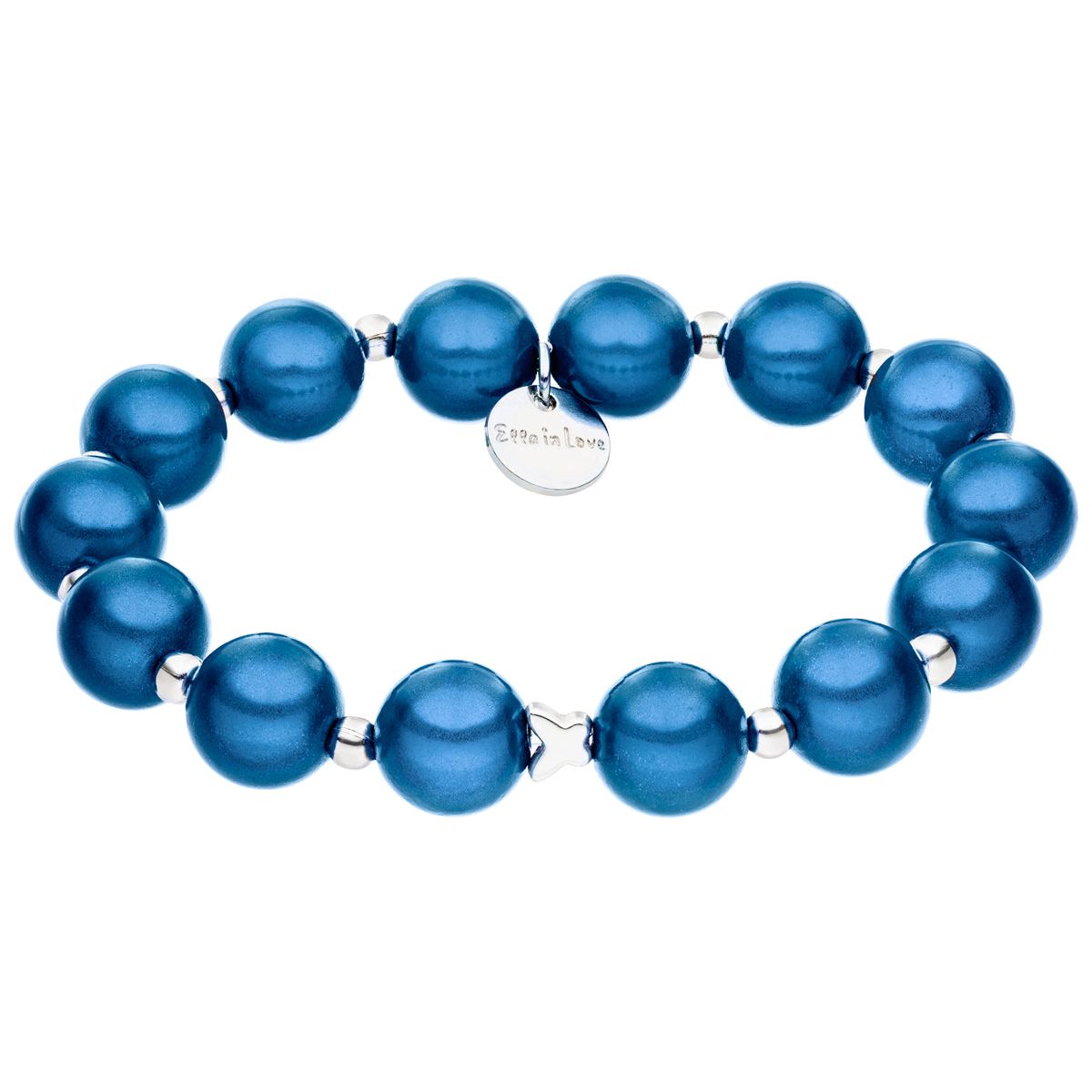 Perlenarmband Royal Blu
