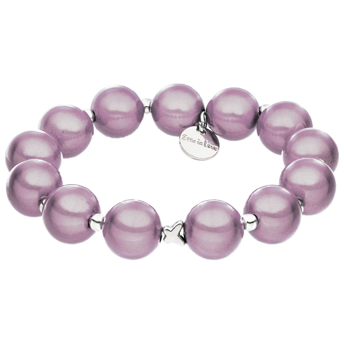 Perlenarmband Pastel Lilac
