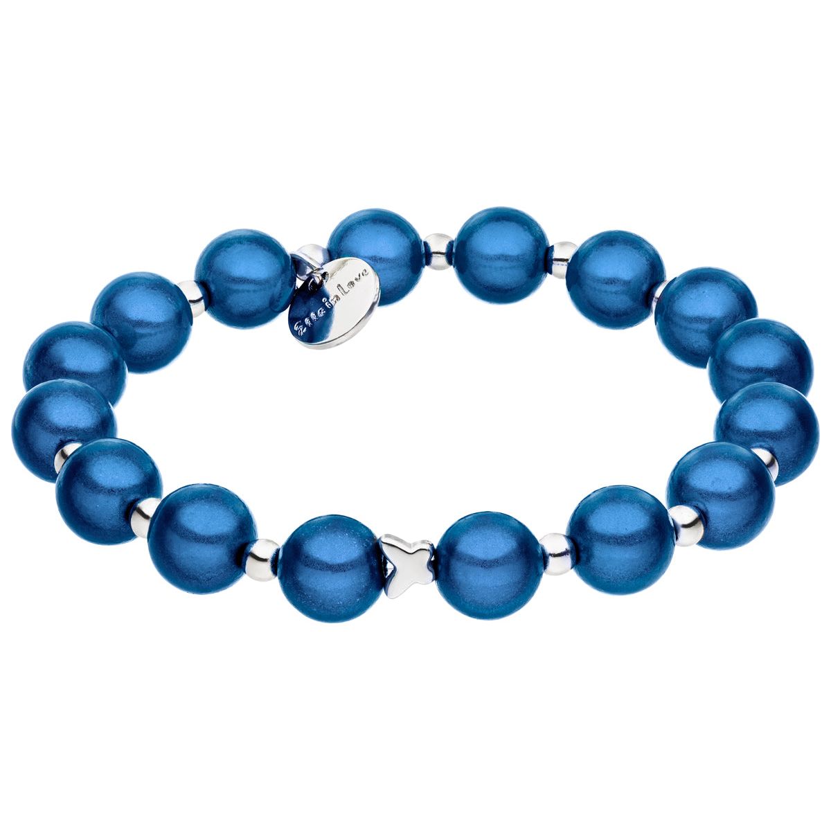 Perlenarmband Royal Blu
