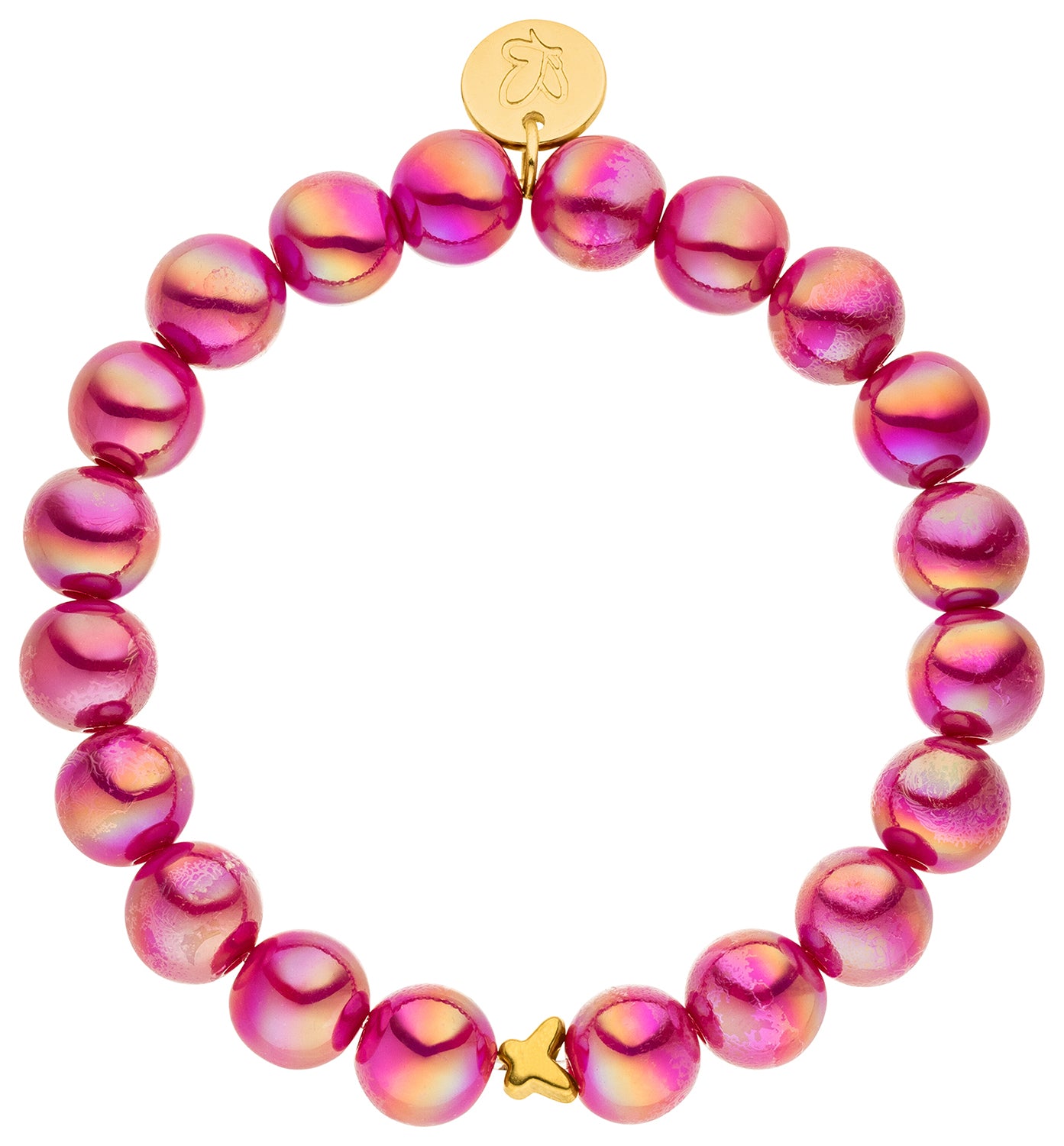 Perlenarmband Pink Mirage
