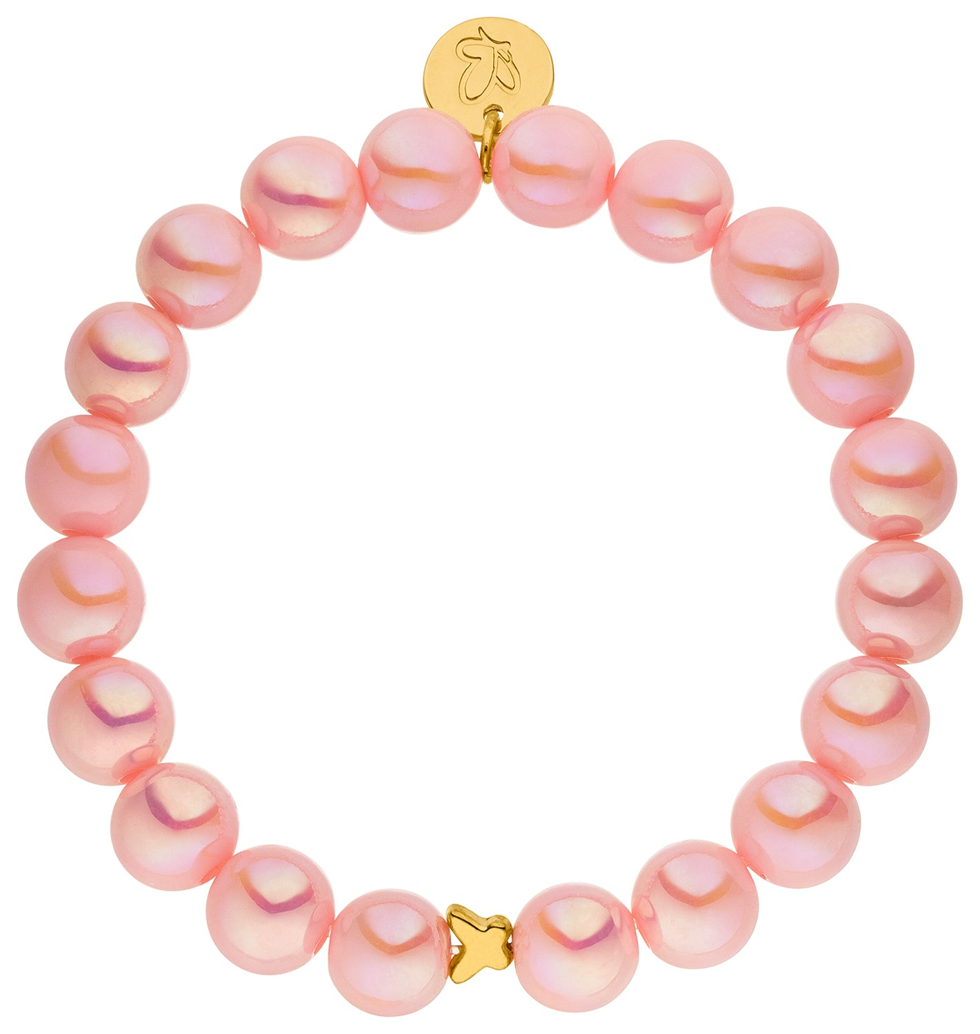 Perlenarmband Rose Glow