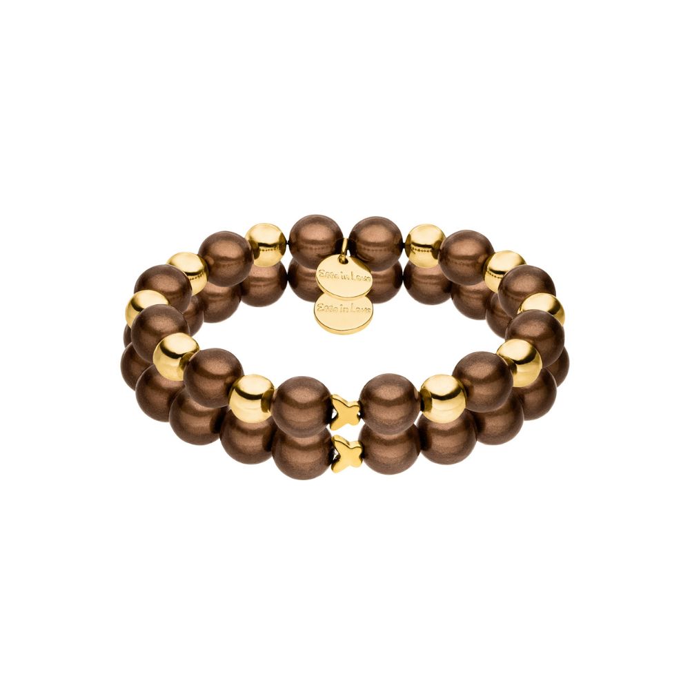 Armband-Set – Mocca Mousse Gold Duo