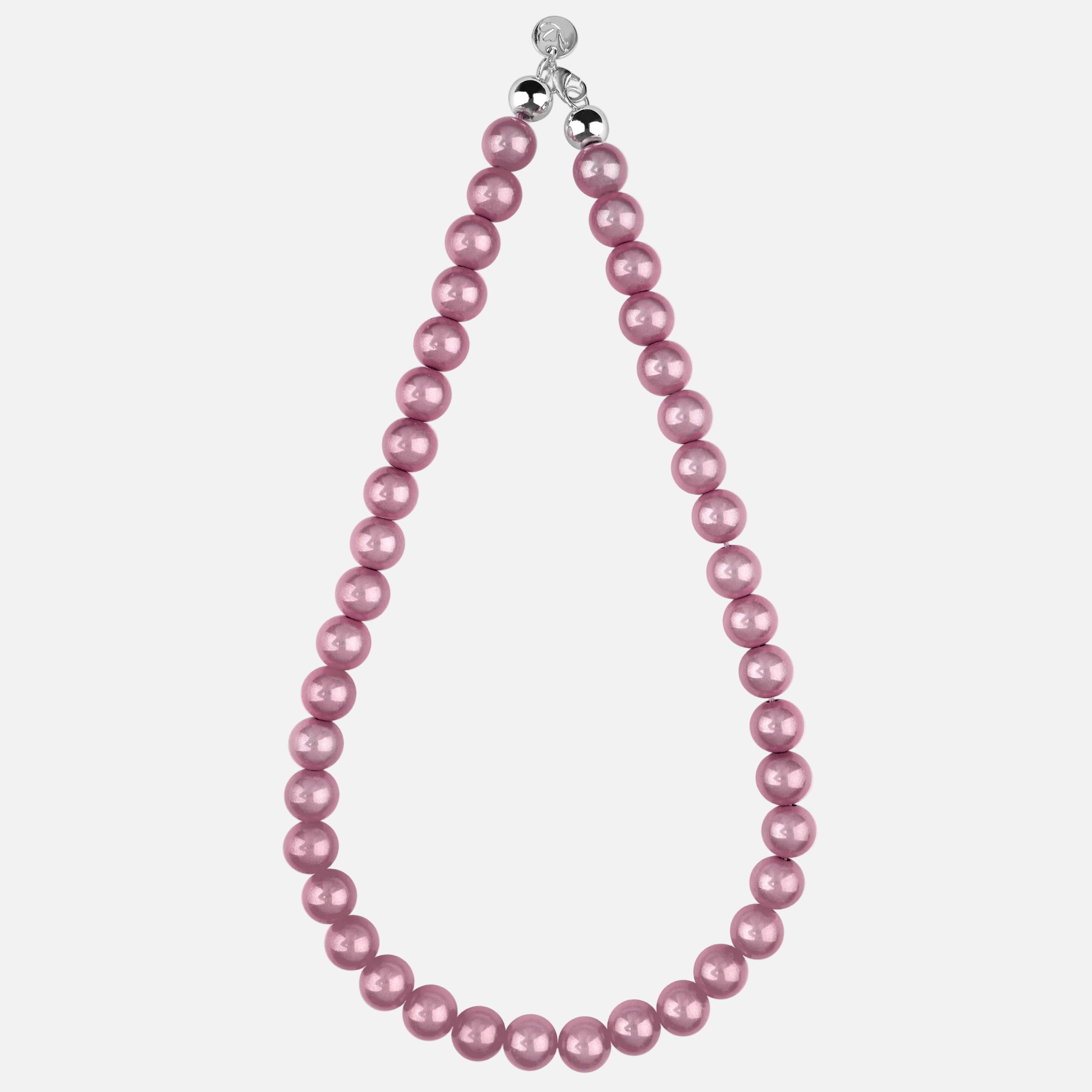 Perlenhalskette Rosado – Kurz