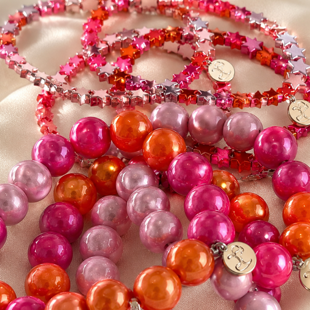 Rosa Pink Paket – 8 Armbänder | Mid Season Sale Community Special