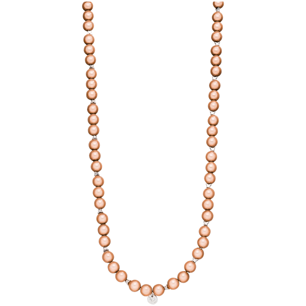 Perlenkette Sparkling Rose – Lang