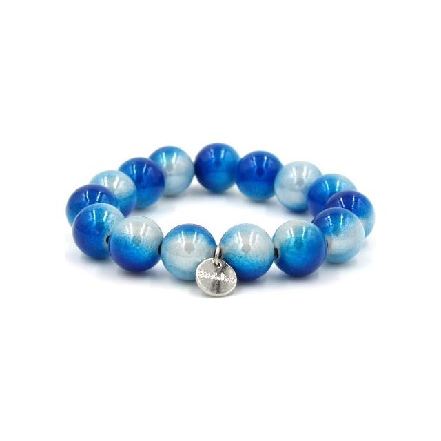 Perlenarmband Royal Caribbean - White Aqua