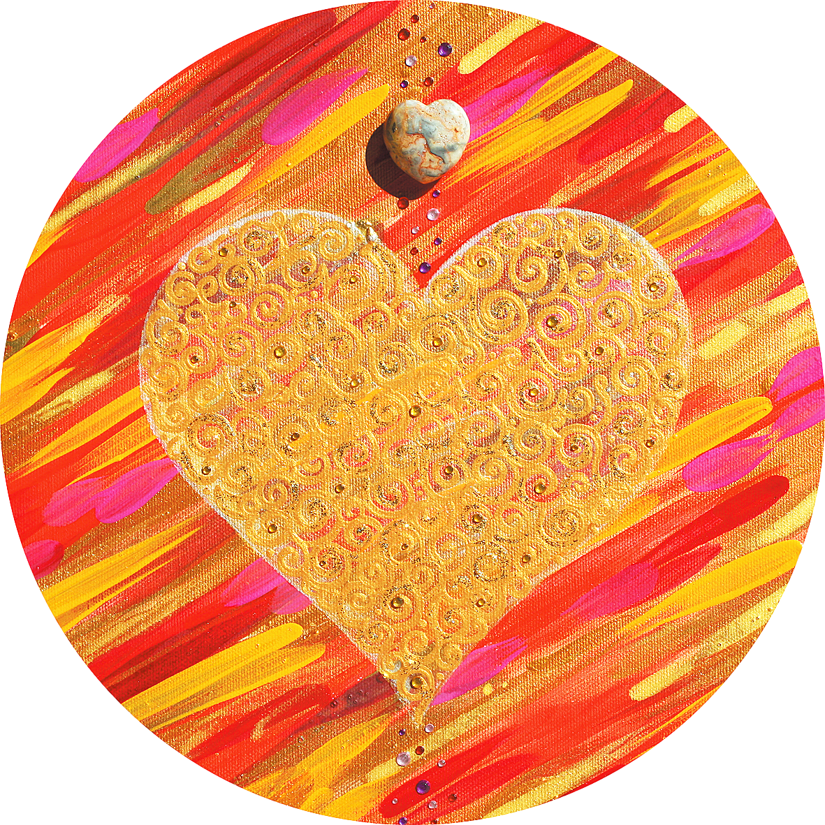 Charm-Anhänger Lebensfreude