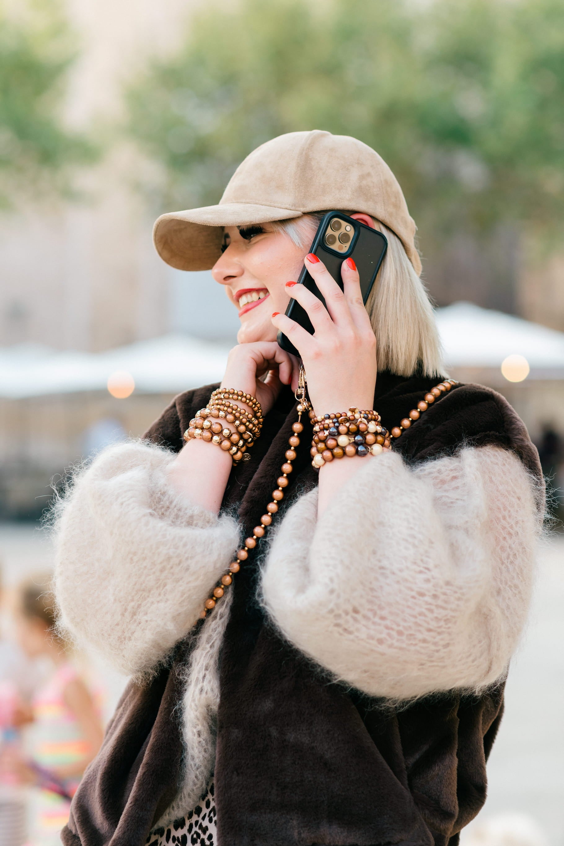 Handykette mocca mousse