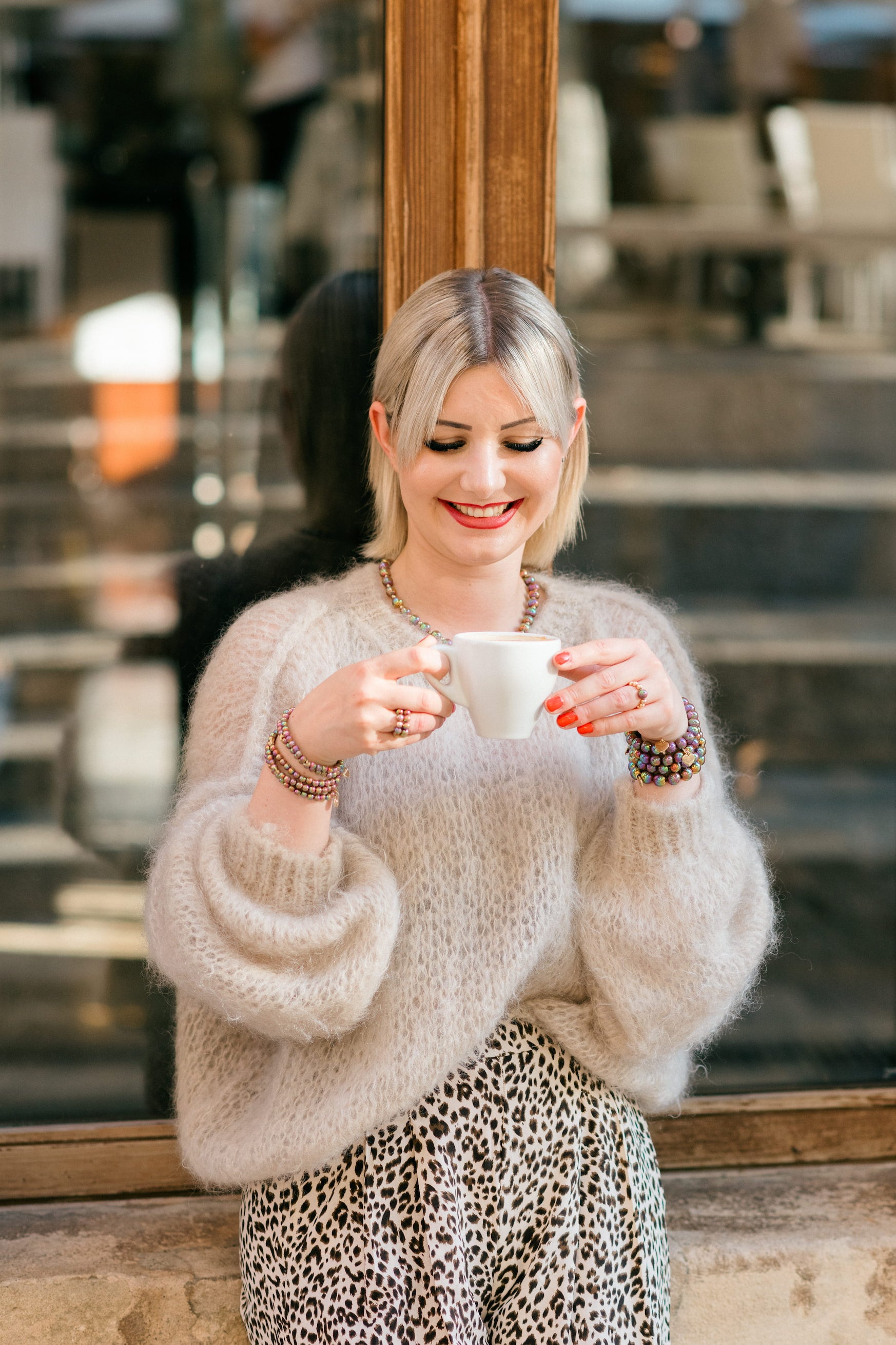 Halskette Set Mocha Glow