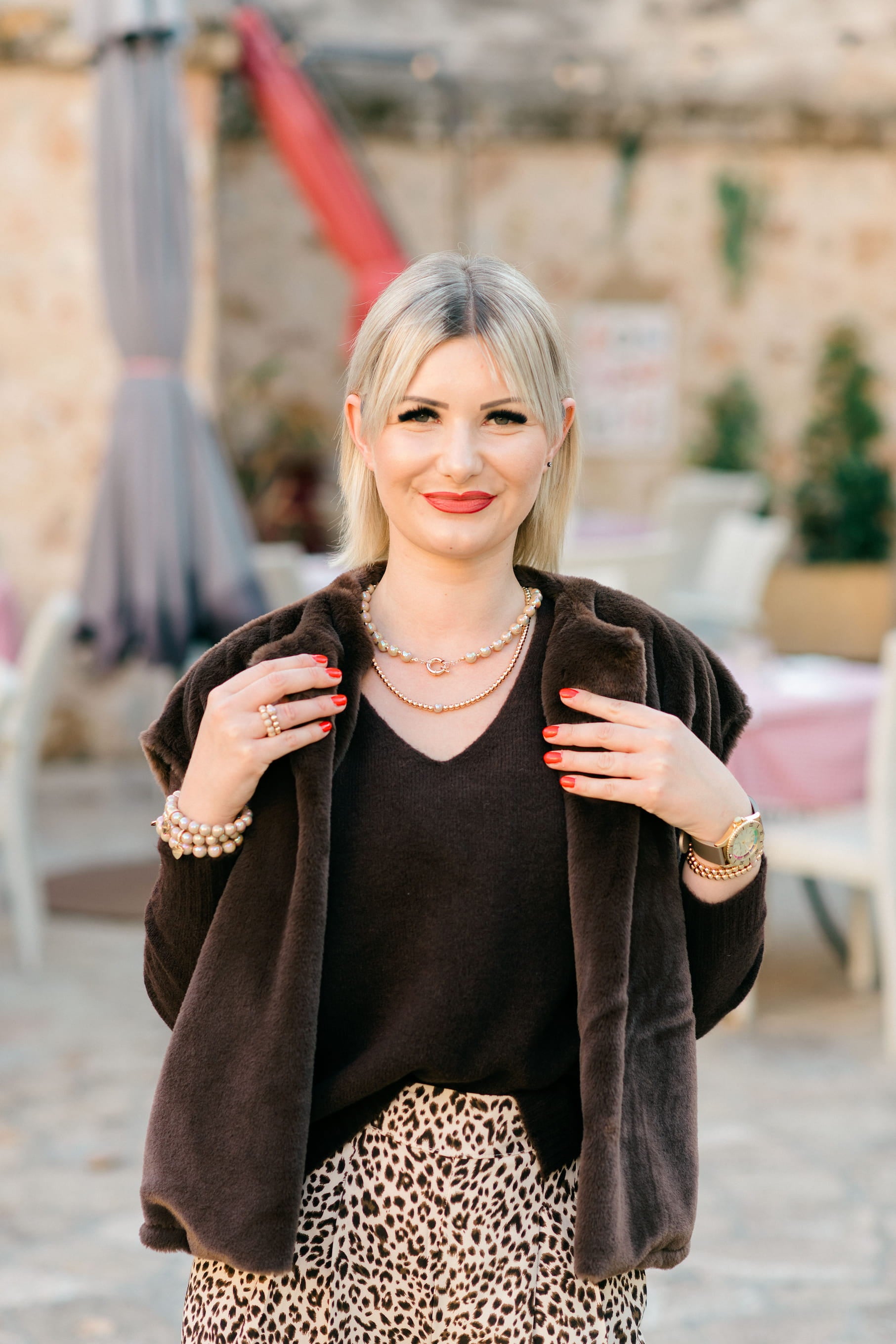 Halskette Set Toffe Glow