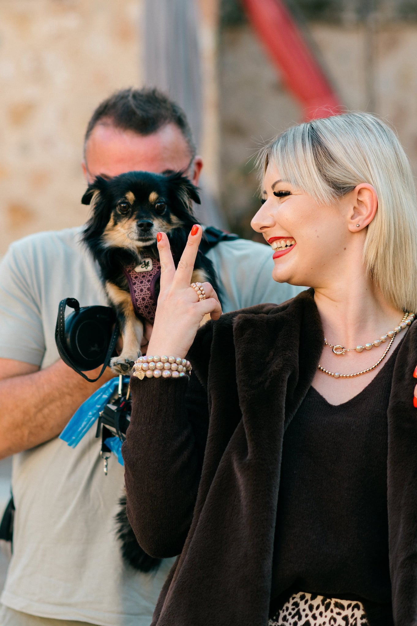 Halskette mit toffe glow perle