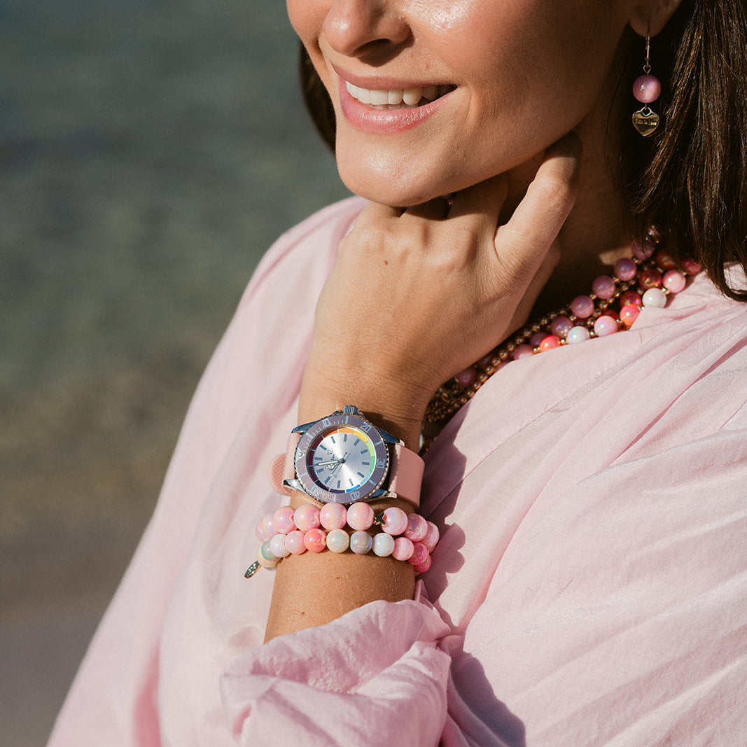 Limited Edition: Armbanduhr rosado