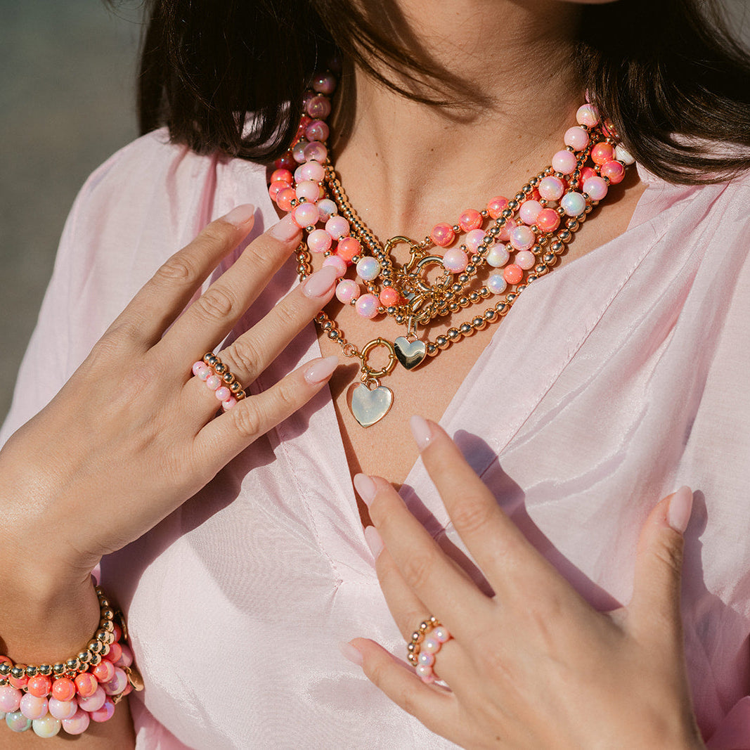 Halskette Pur 14K vergoldet