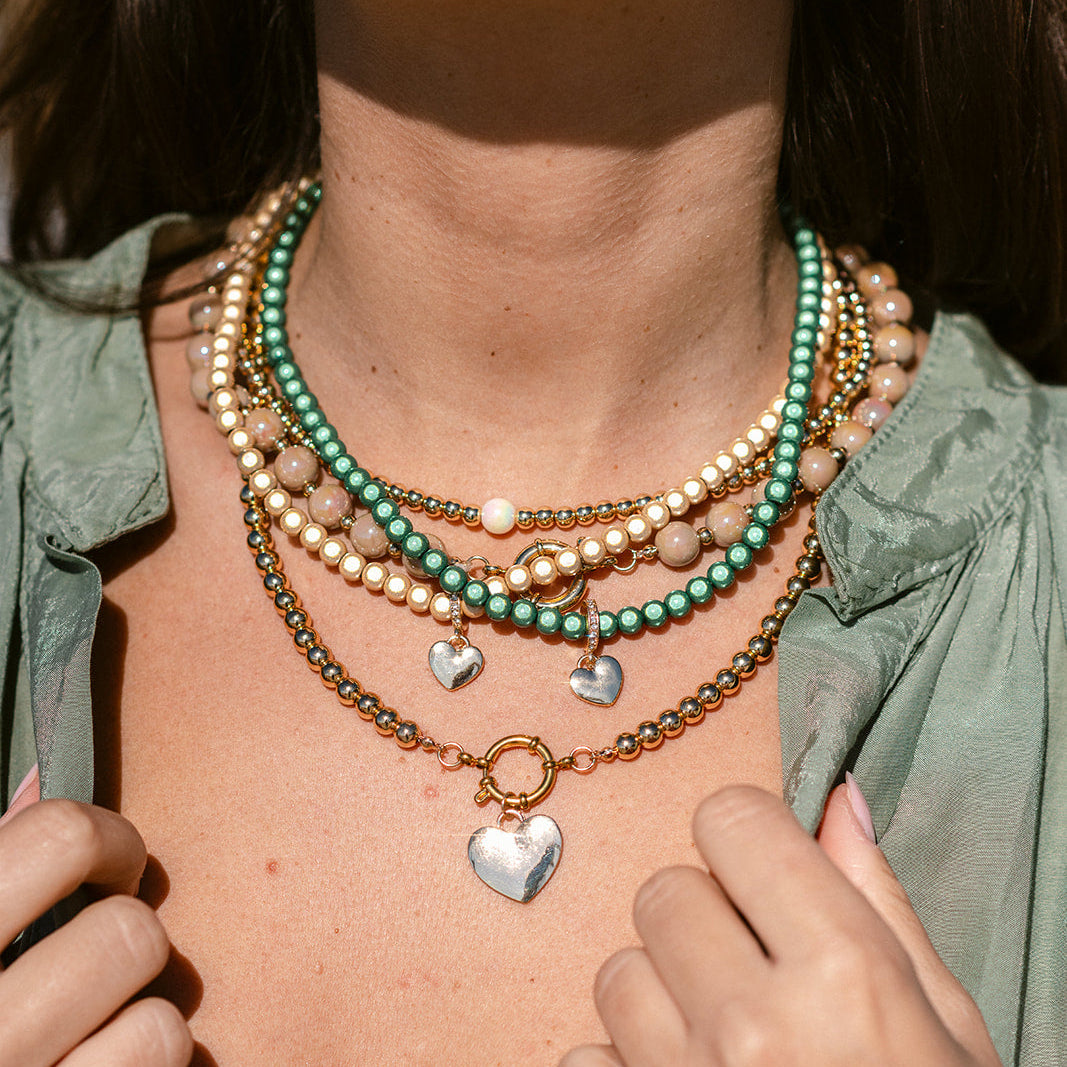 Halskette Set Toffee Glow