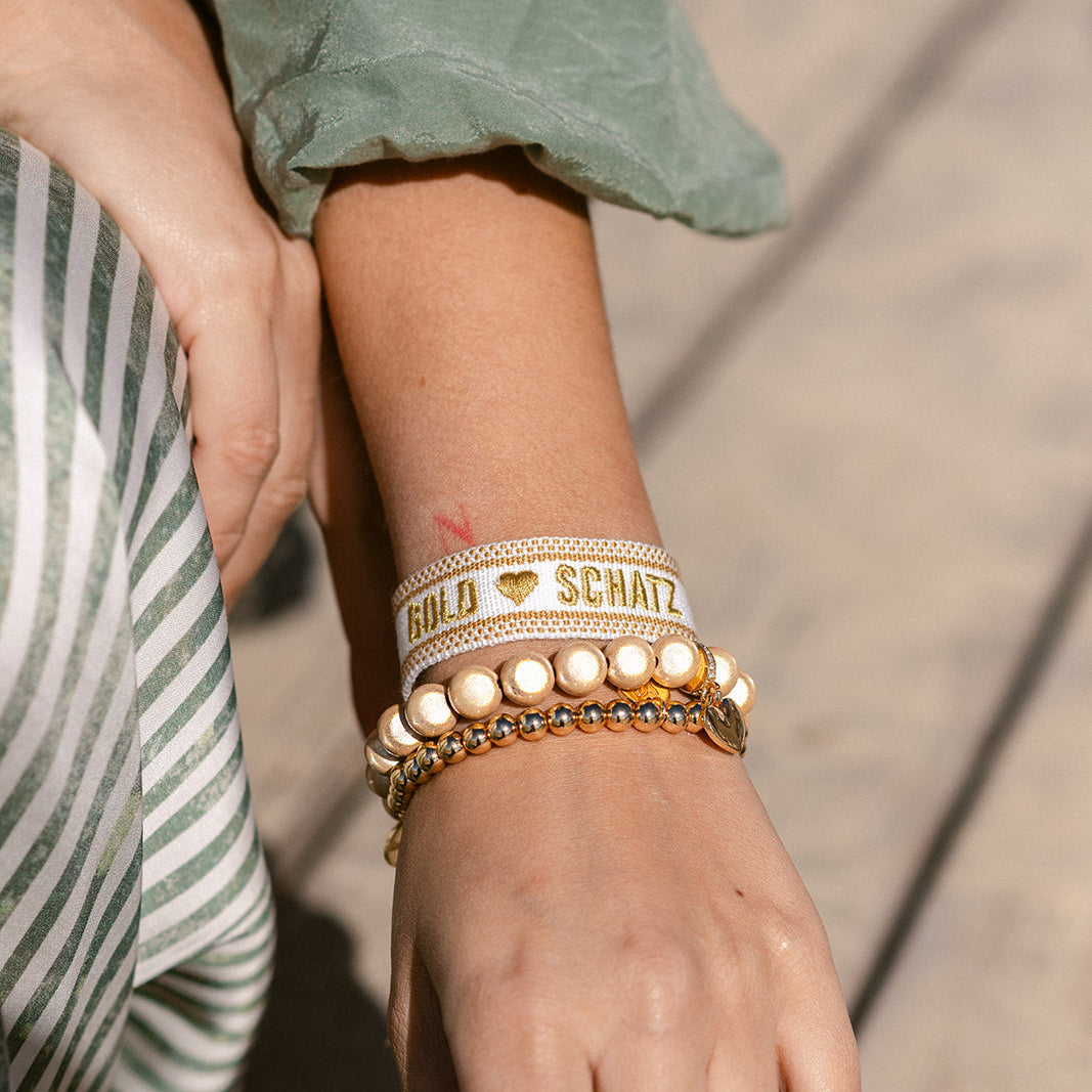 Armband Set Banana Champagner