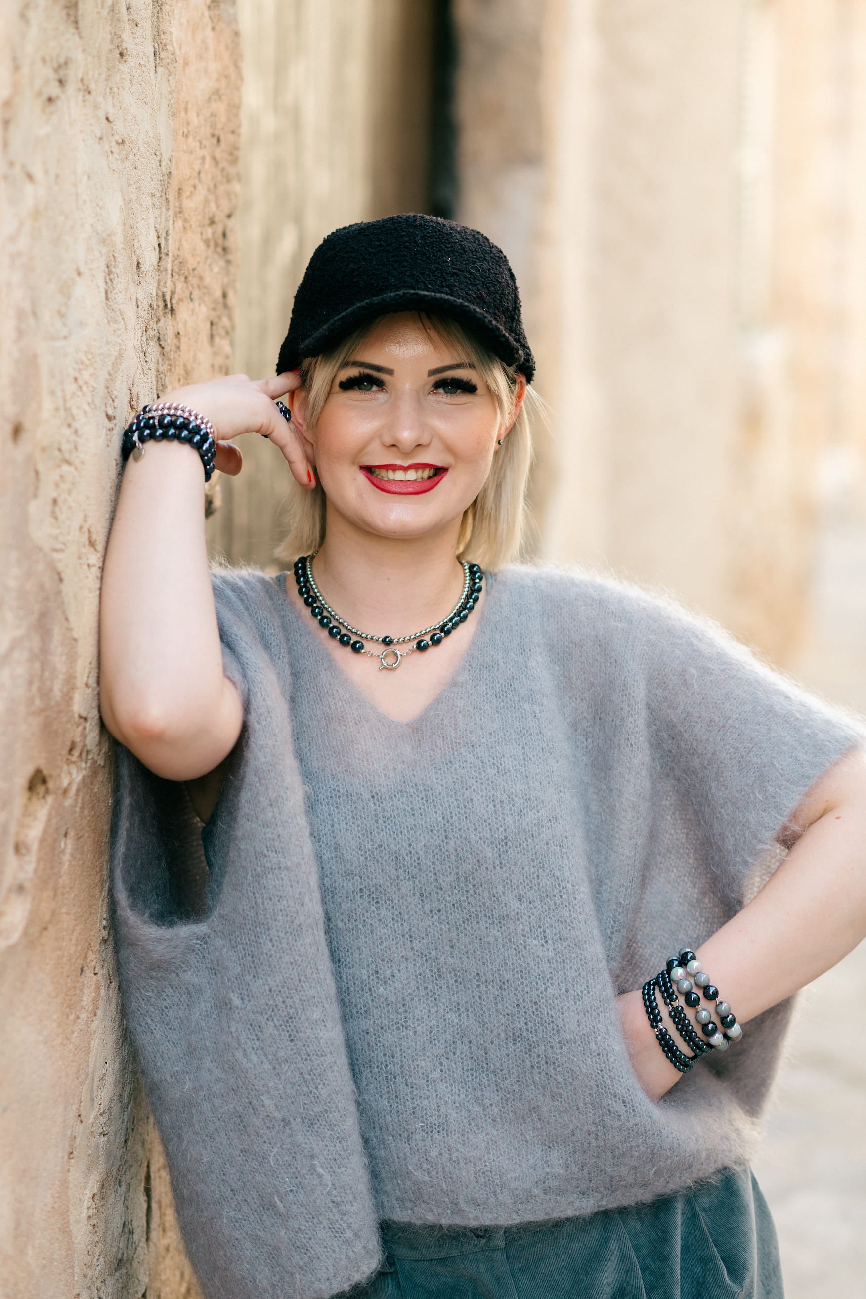 Halskette Set Midnight Glow