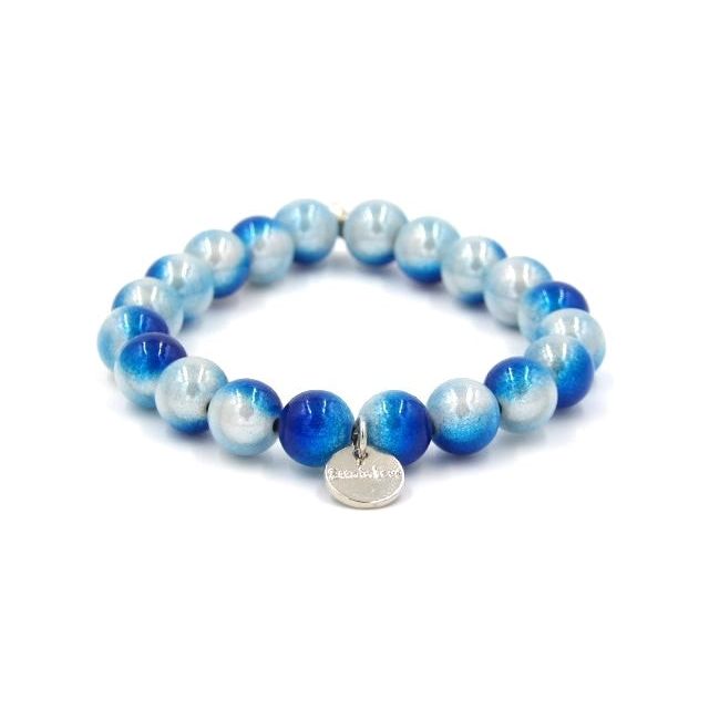 Perlenarmband Royal Caribbean - White Aqua