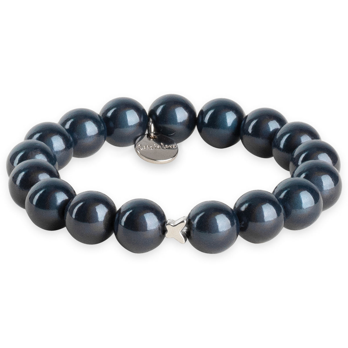 Denimblue Perlenarmband