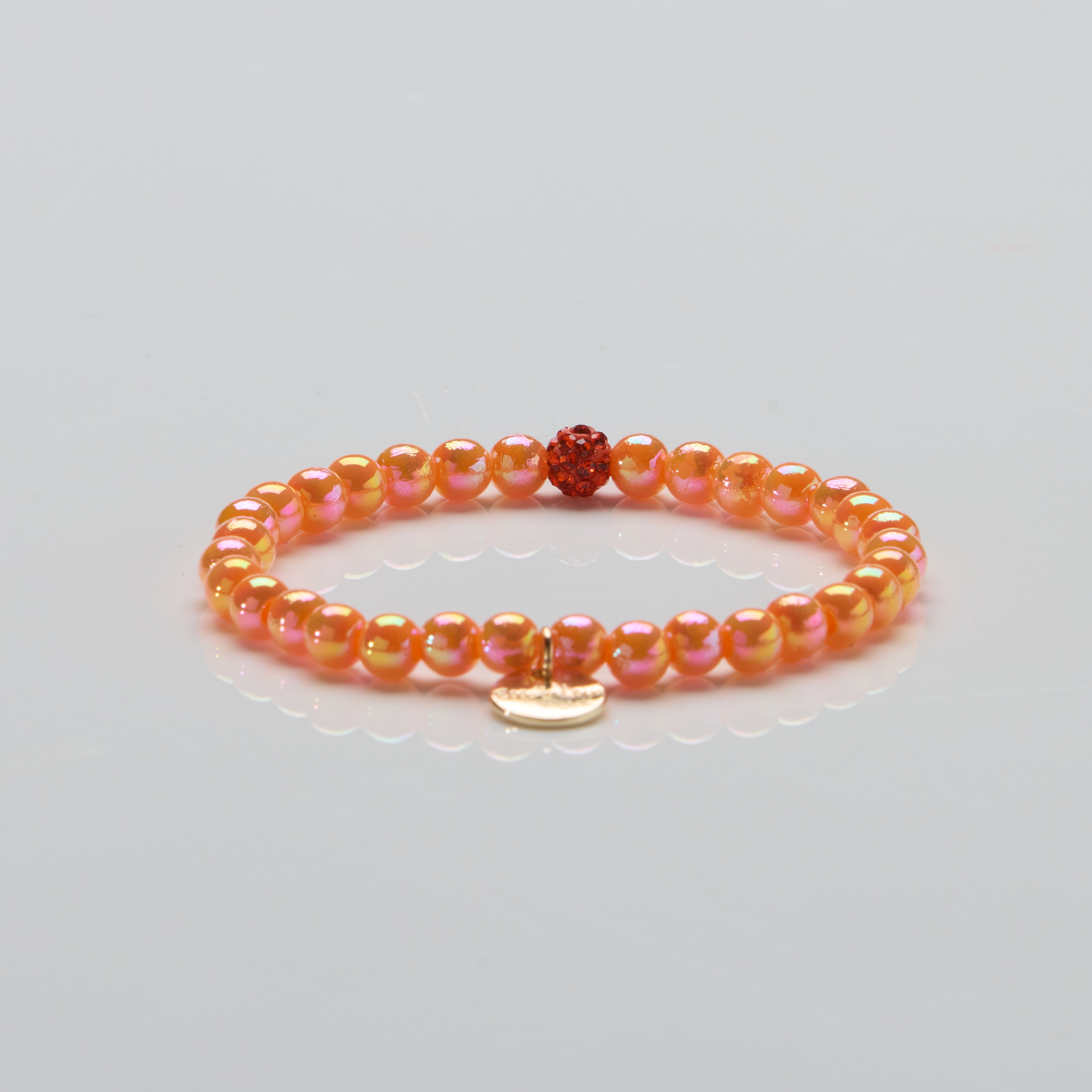 Perlenarmband Sunkiss mit Glitzerperle