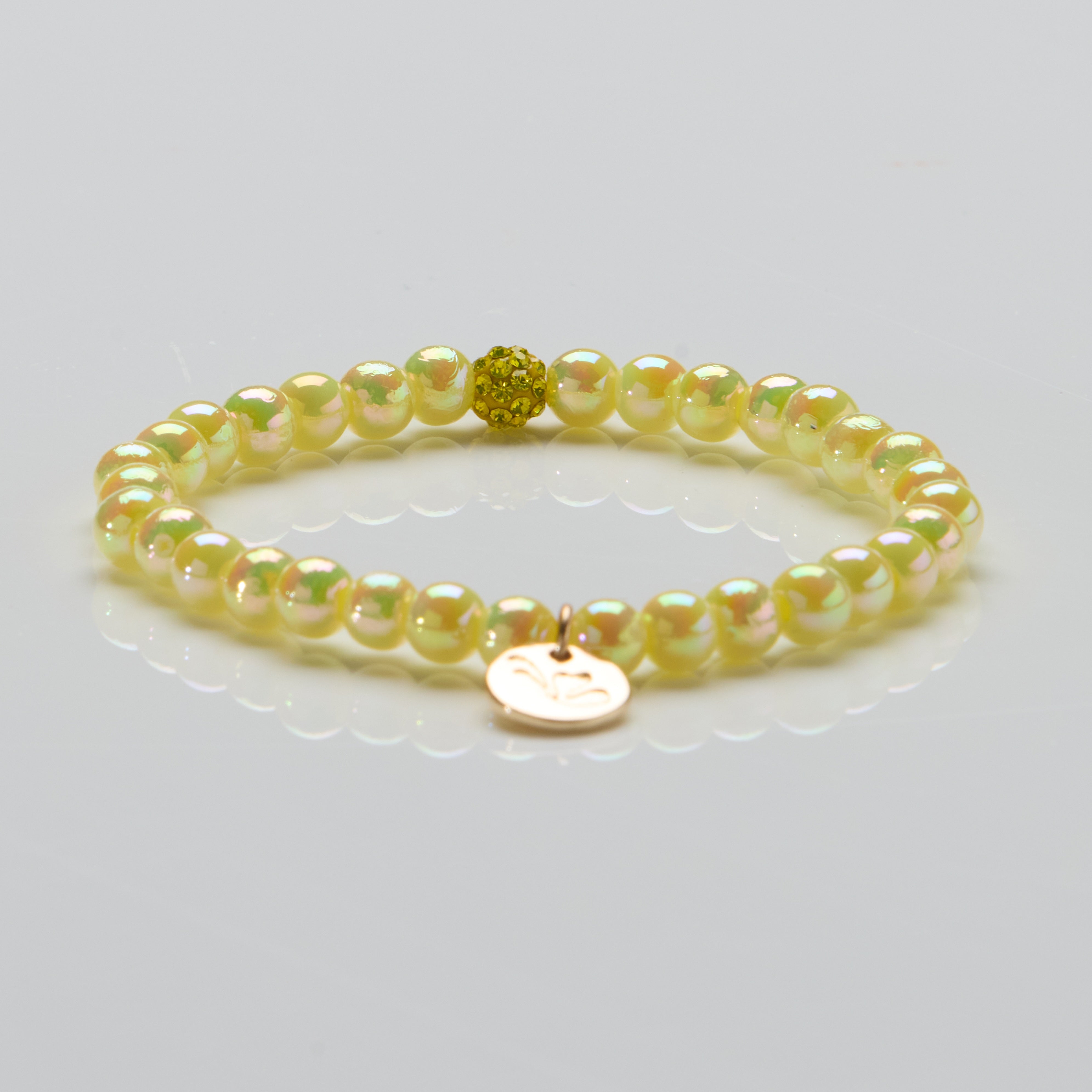 Perlenarmband Sundance mit Glitzerperle