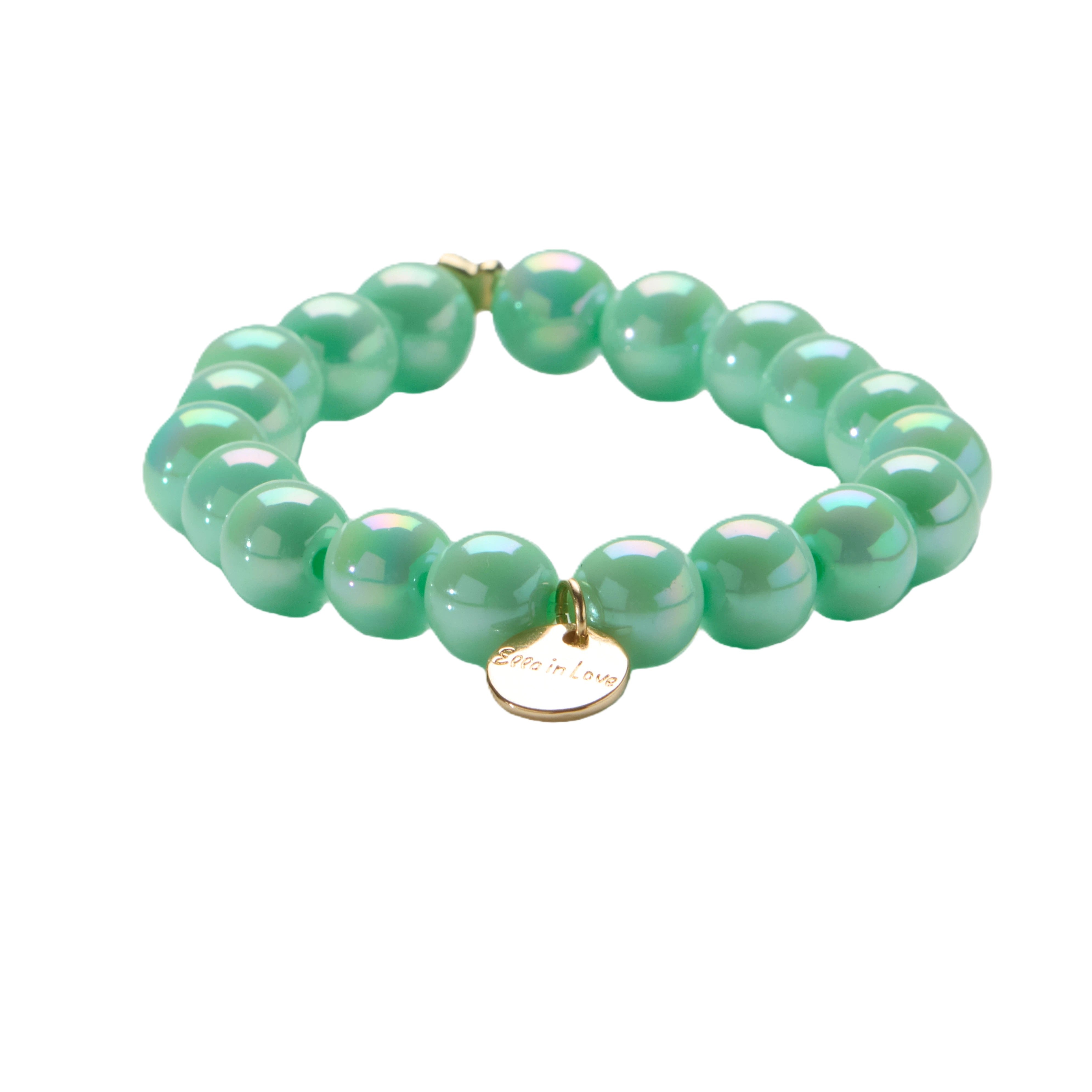 Perlenarmband Ocean Mint