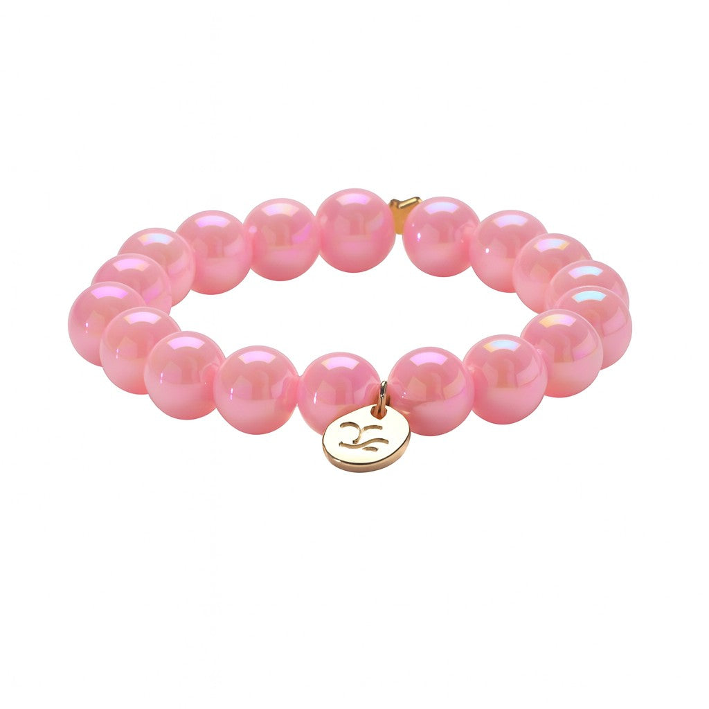 Perlenarmband Rose Glow