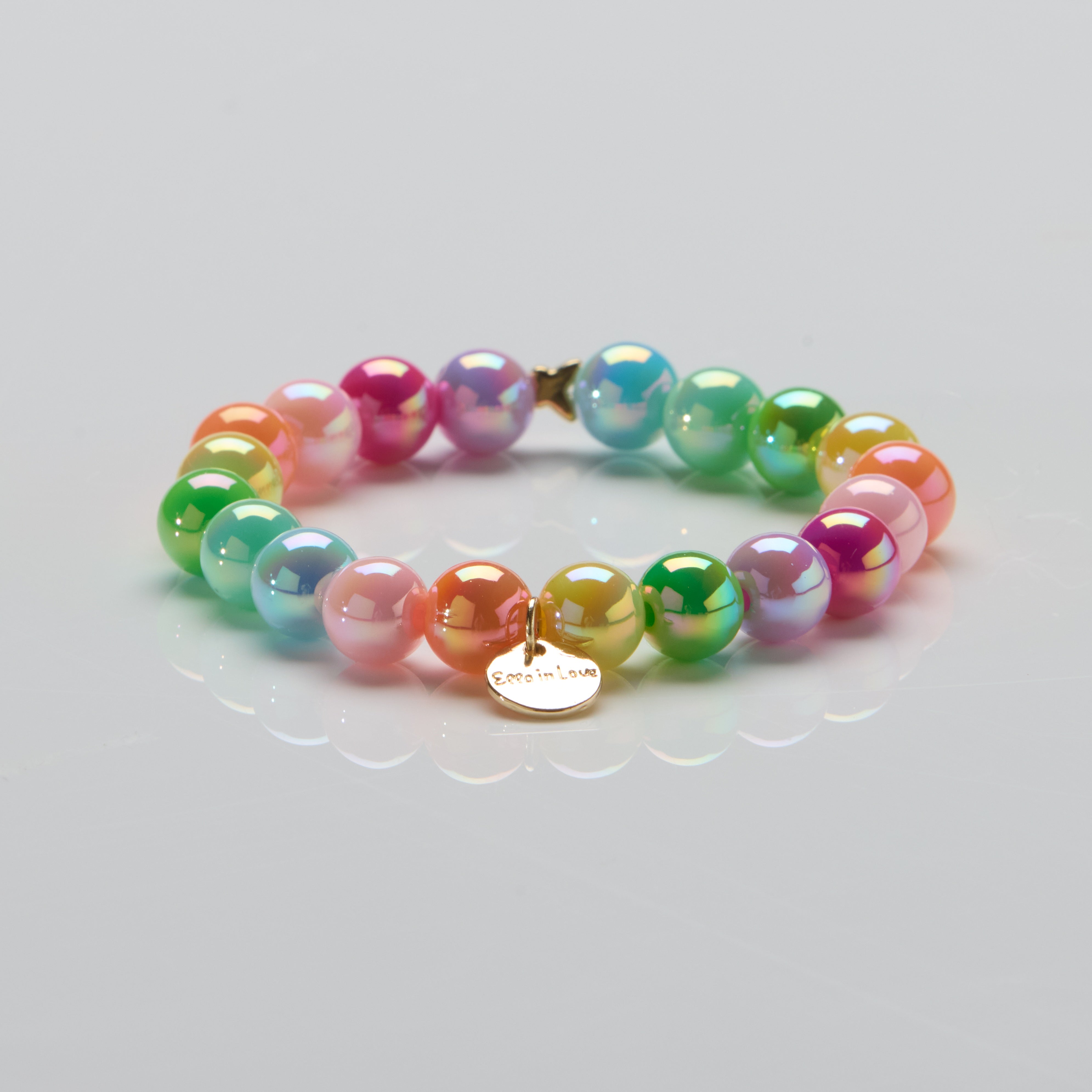 Perlenarmband Rainbow Sparkling