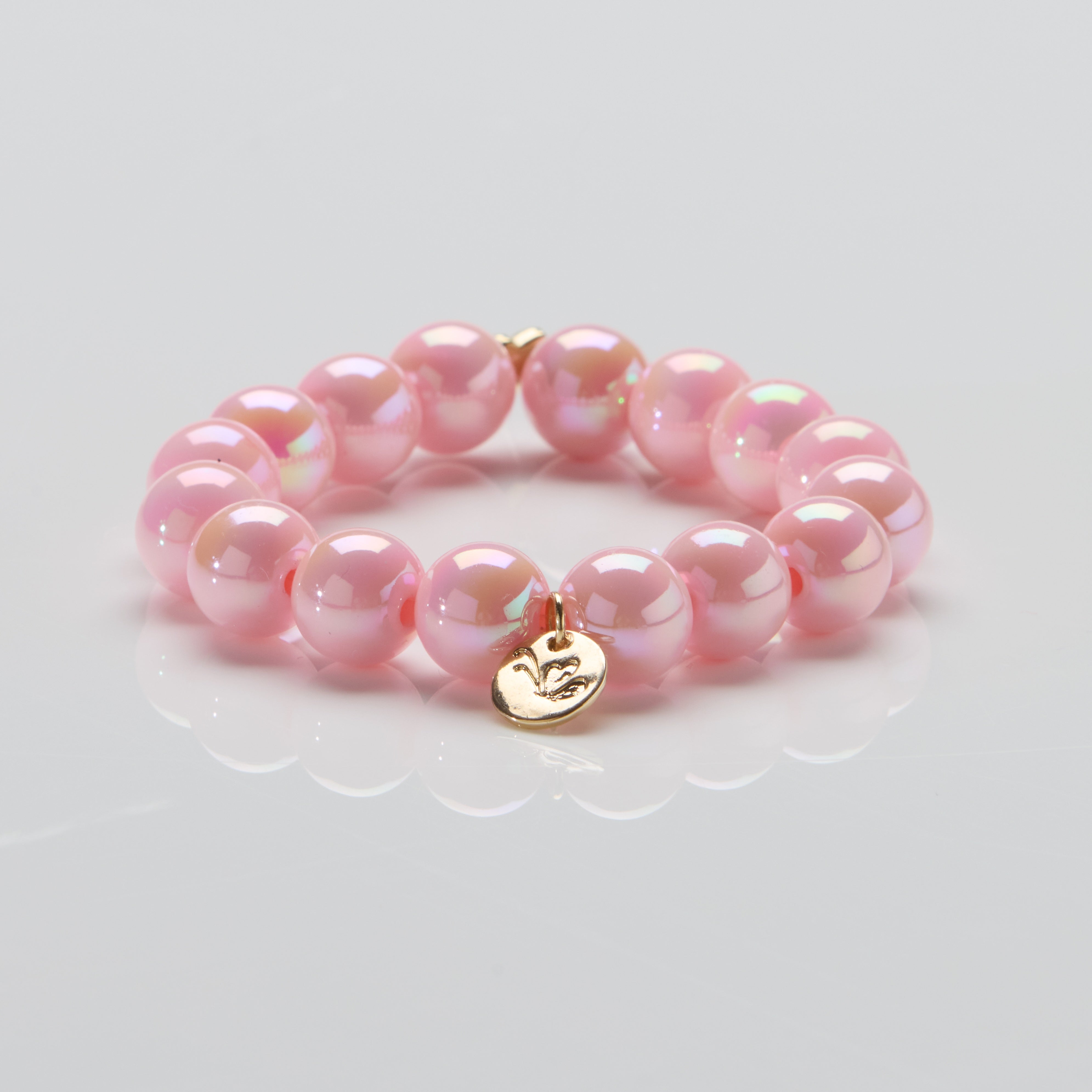 Perlenarmband Rose Glow