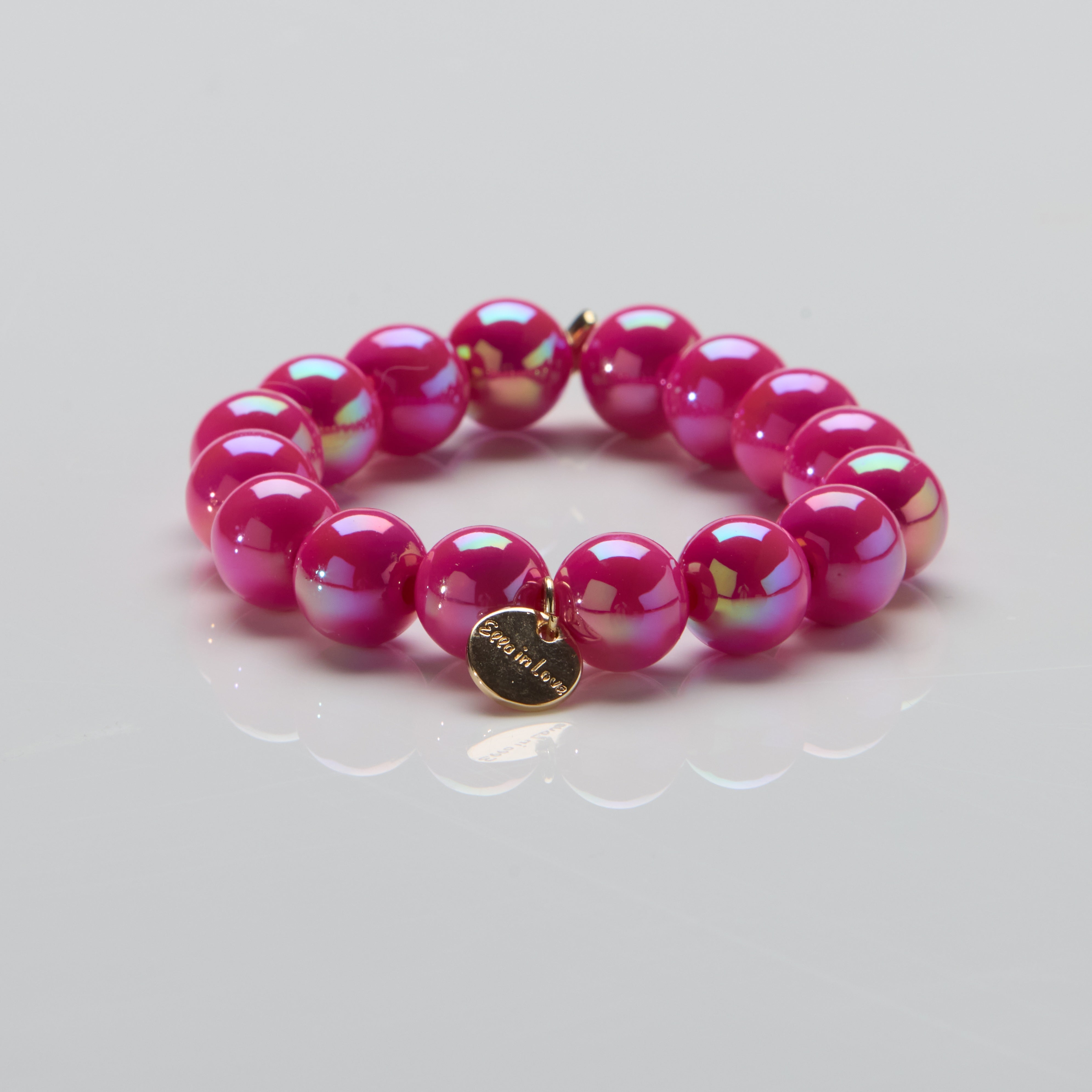 Perlenarmband Pink Mirage