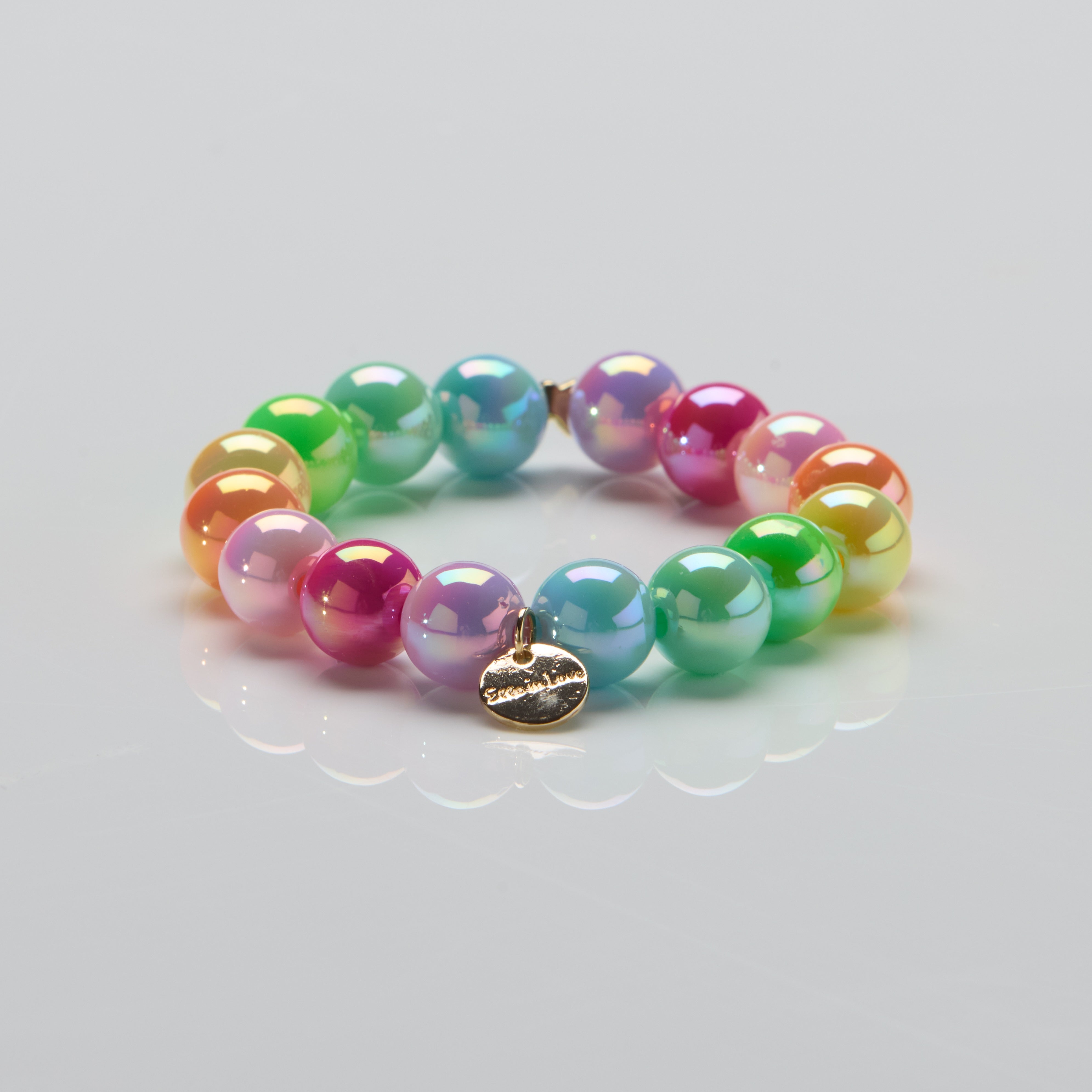 Perlenarmband Rainbow Sparkling