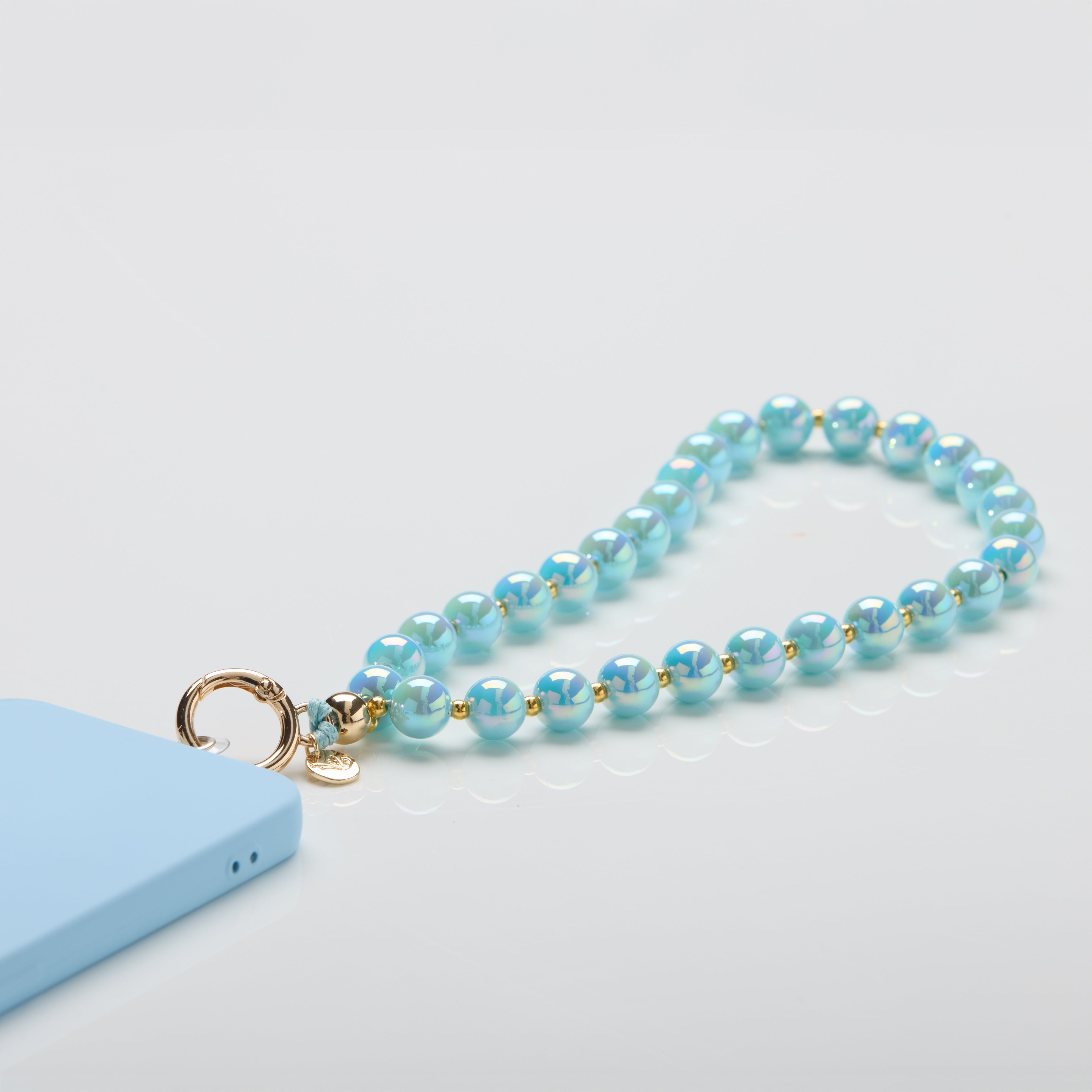Schlüssel-/Handykette Azure Pearl