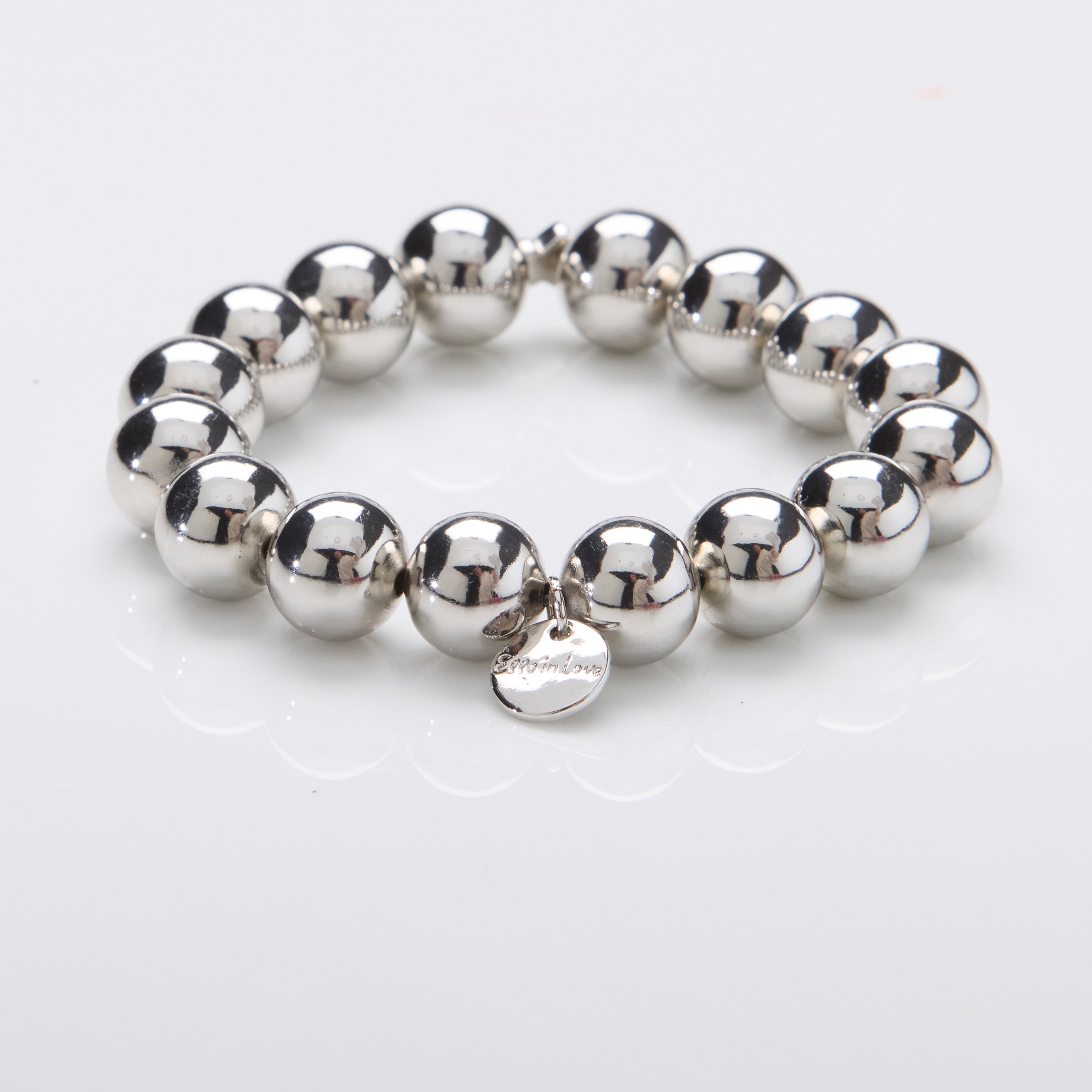 Perlenarmband Silver Touch