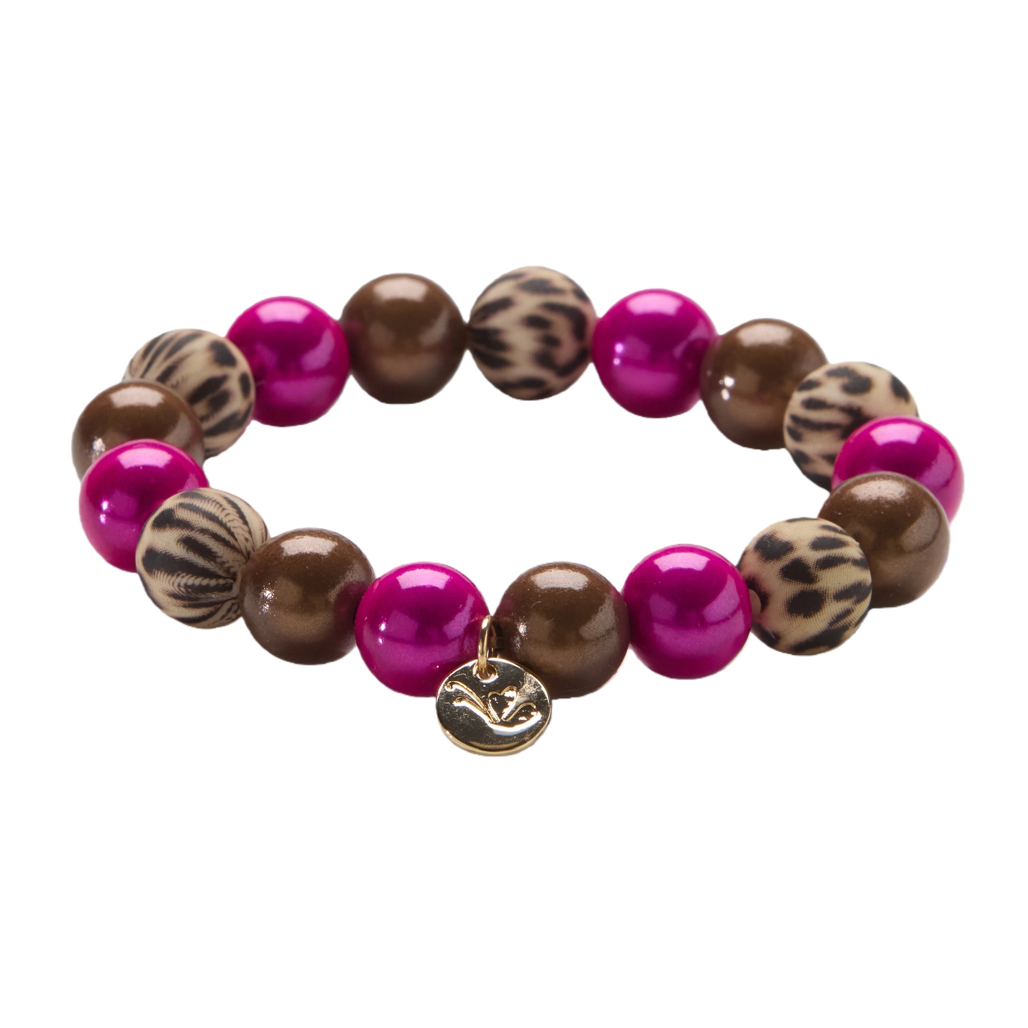 Perlenarmband Savanna Berry