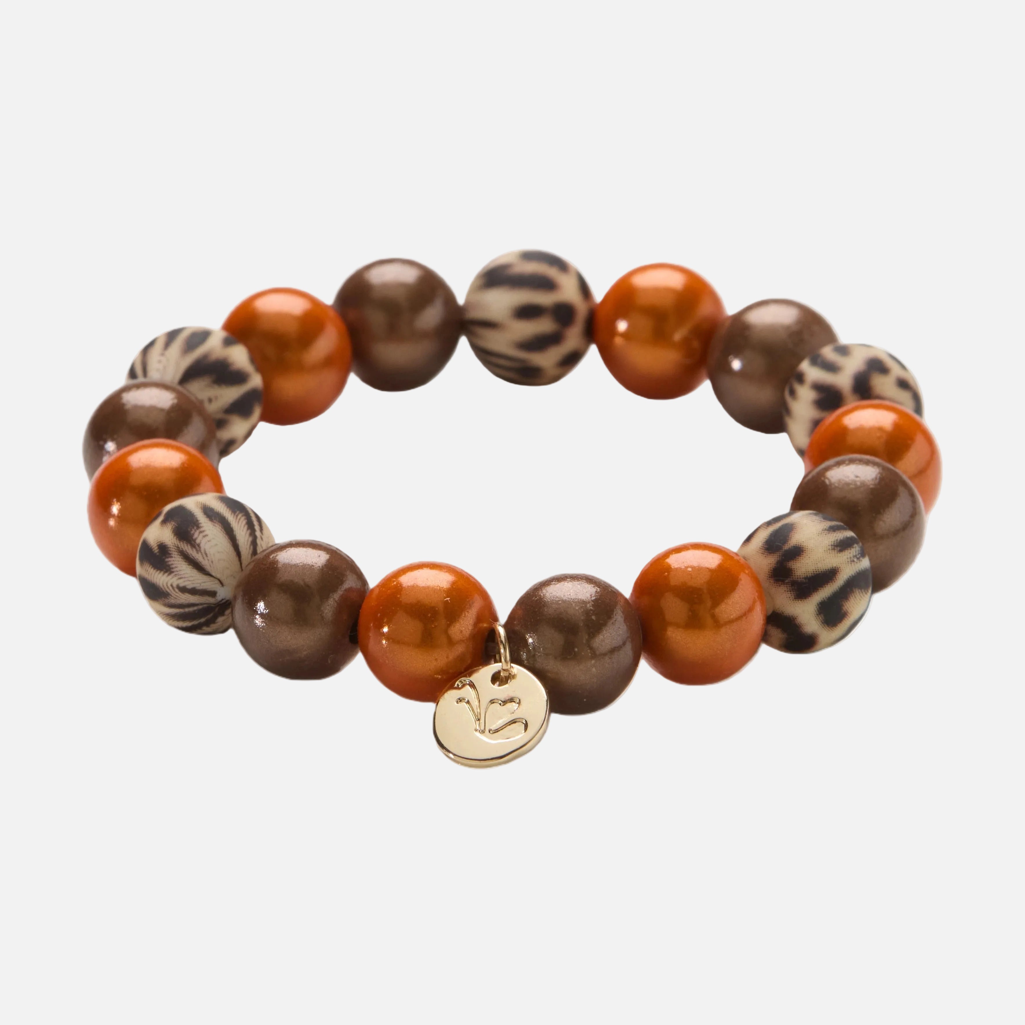 Perlenarmband Leo Sunset