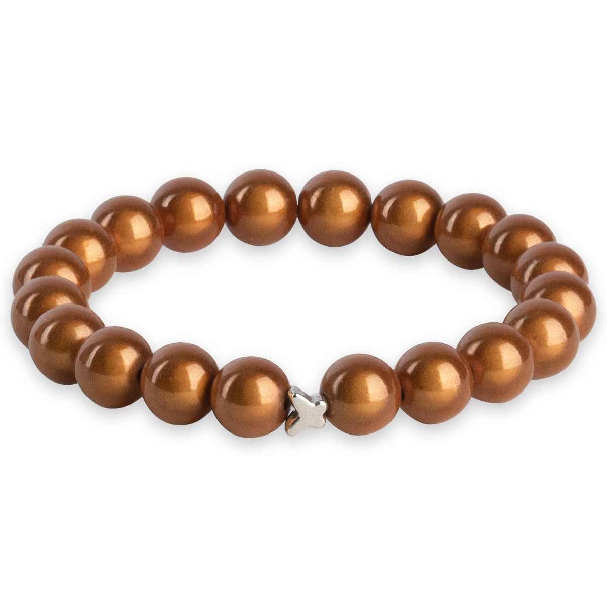 Perlenarmband Copper