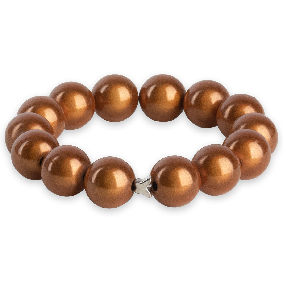 Perlenarmband Copper