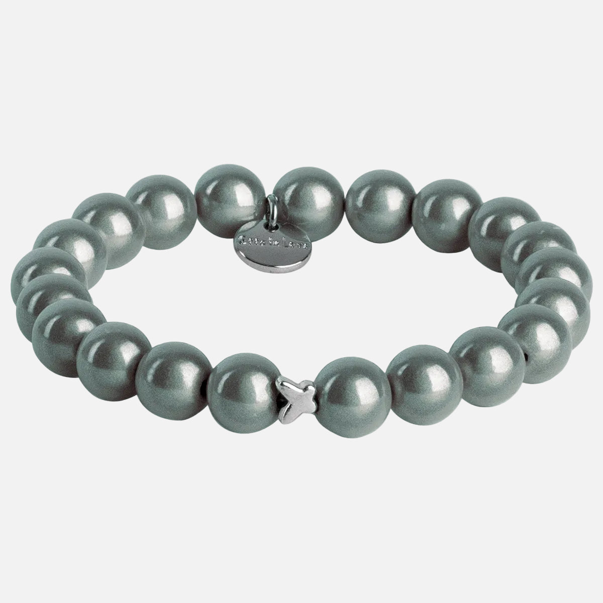 Perlenarmband Seagreen mit 3D Matt Glow Effekt 14mm