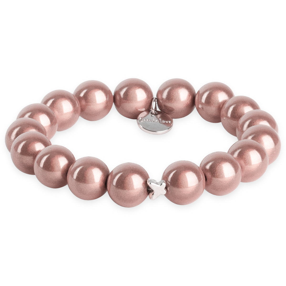 Perlenarmband Sparkling Rose