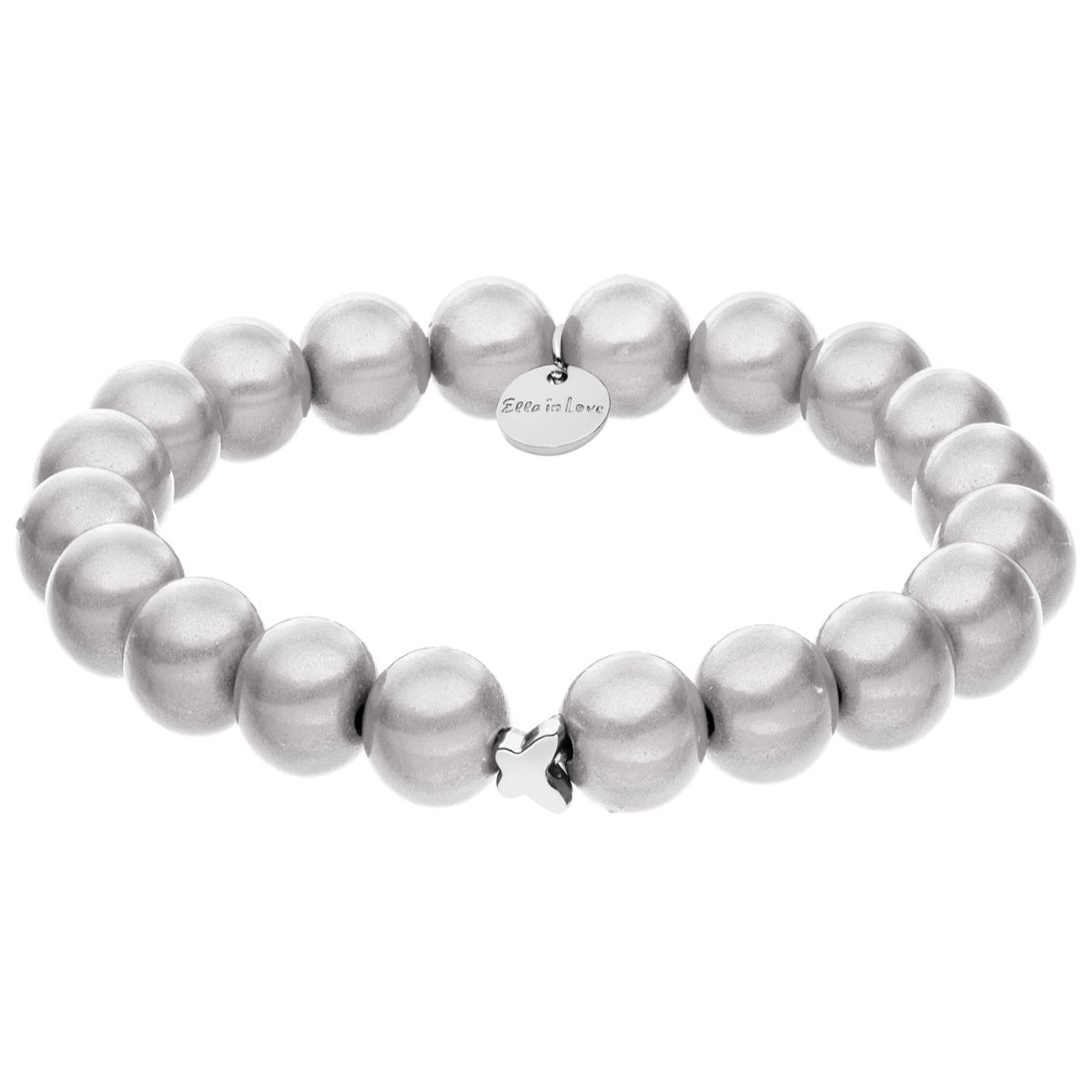 Perlenarmband White Night